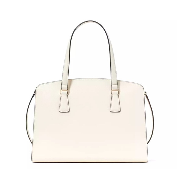 New Kate Spade Perry Medium Satchel Saffiano Leather Meringue - Picture 5 of 5